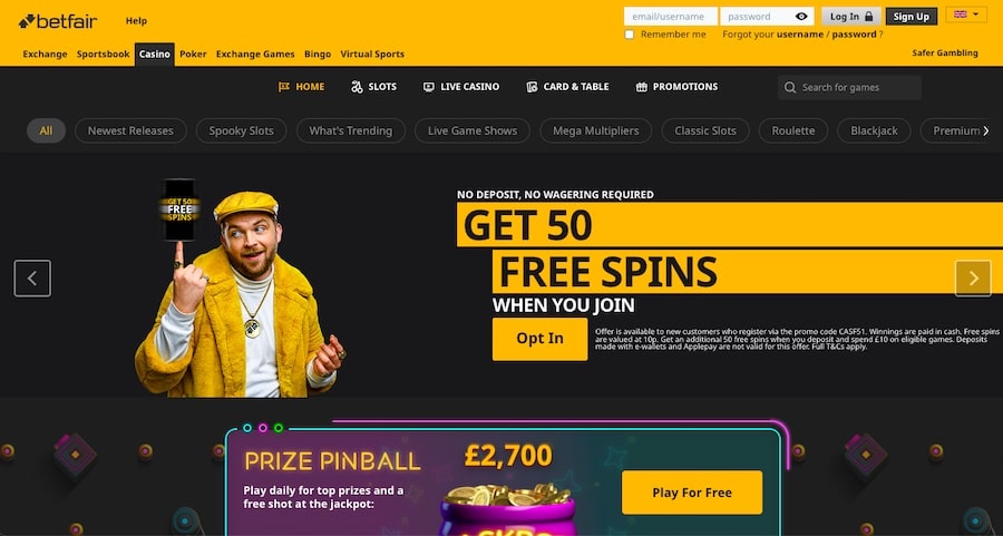 Betfair Casino
