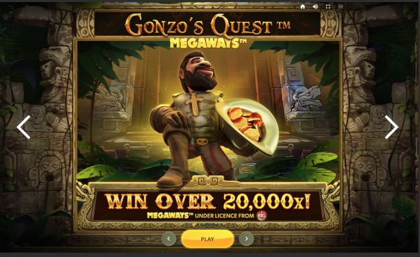 gonzos quest megaways