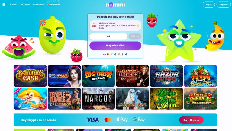ultimate Nomini Casino weekly bonus image in UK