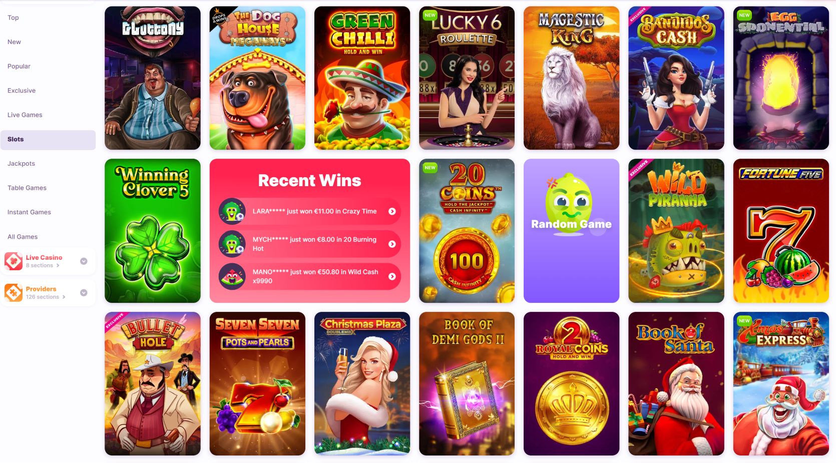 get Nomini Casino deposit bonus banner